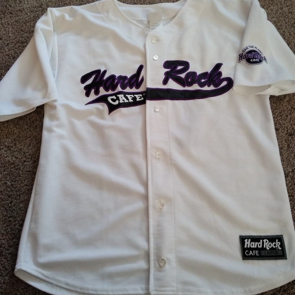 Hard Rock Cafe Denver Button Down Jersey